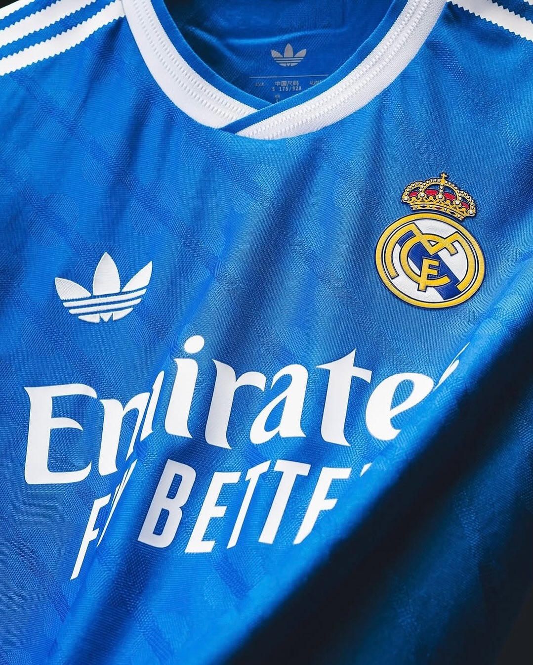 Camiseta Tercera Equip. Player version Real Madrid (ajuste slim), temporada 2025/2026