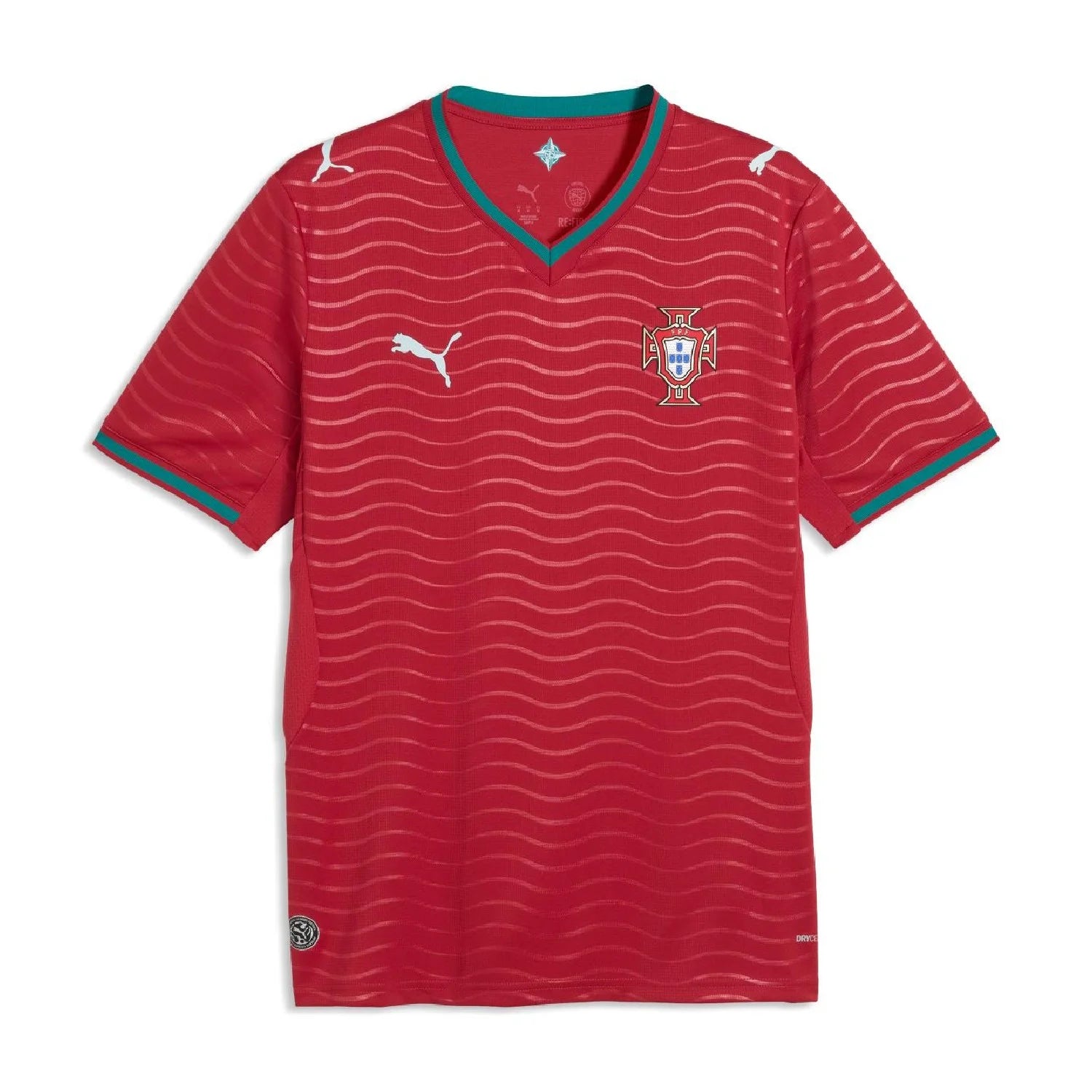 Camiseta Local Player version Portugal (ajuste slim), Mundial 2026
