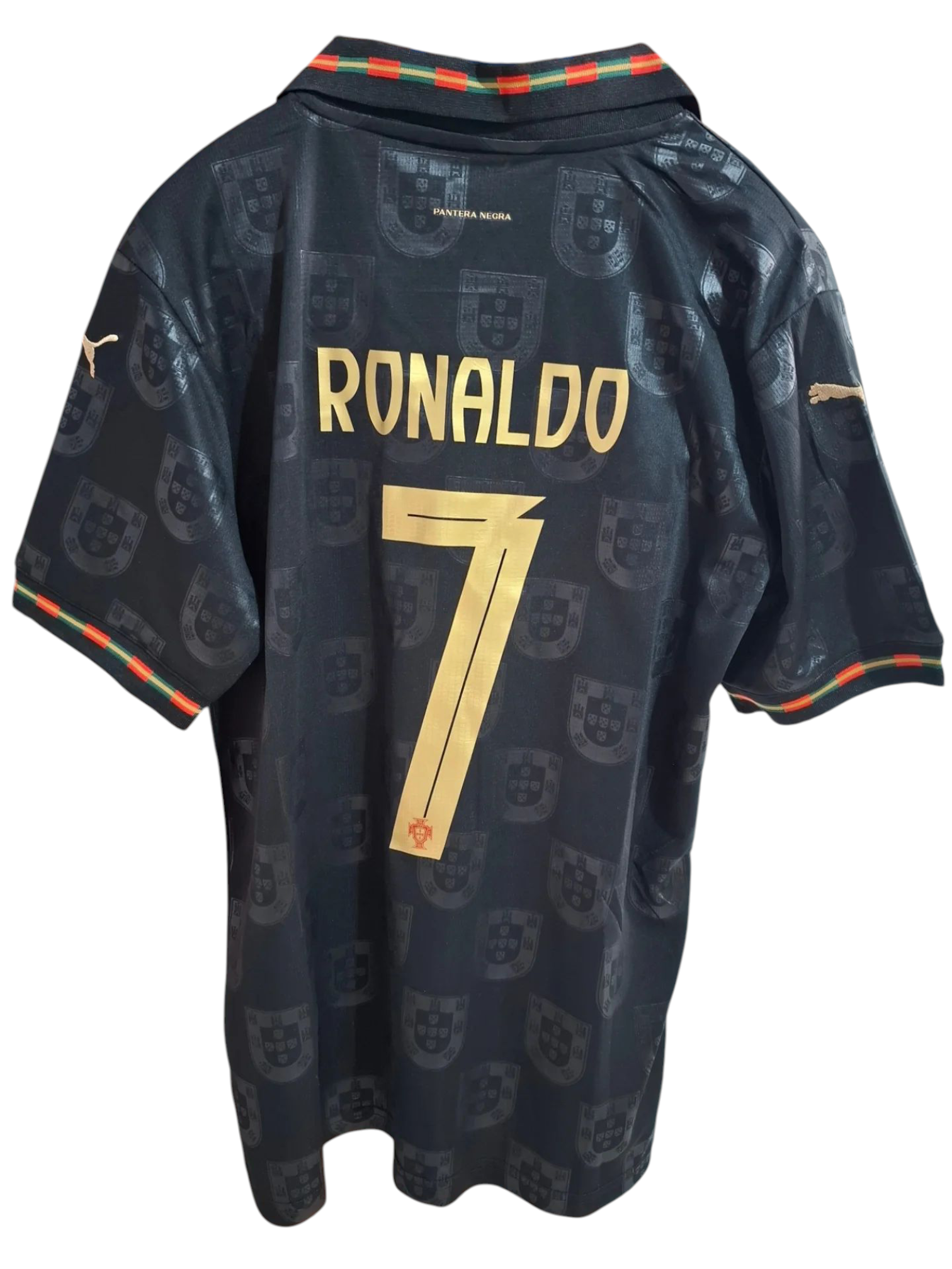 Camiseta Visitante (Pantera Negra) Player version Portugal (ajuste slim), Mundial 2026
