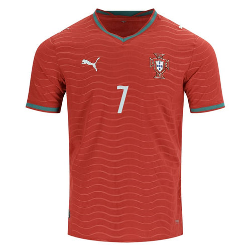 Camiseta Local Player version Portugal (ajuste slim), Mundial 2026