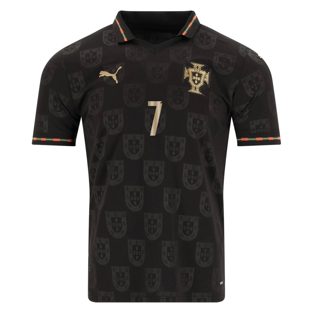 Camiseta Visitante (Pantera Negra) Player version Portugal (ajuste slim), Mundial 2026